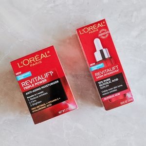 🧴TRIPLE POWER MOISTURIZER/GLYCOLIC ACID L'OREAL